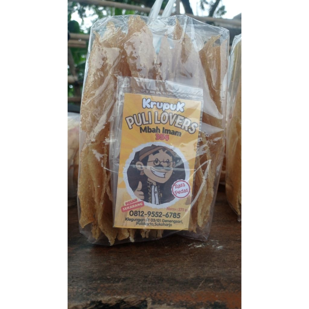 krupuk puli gendar mentah 1 kg