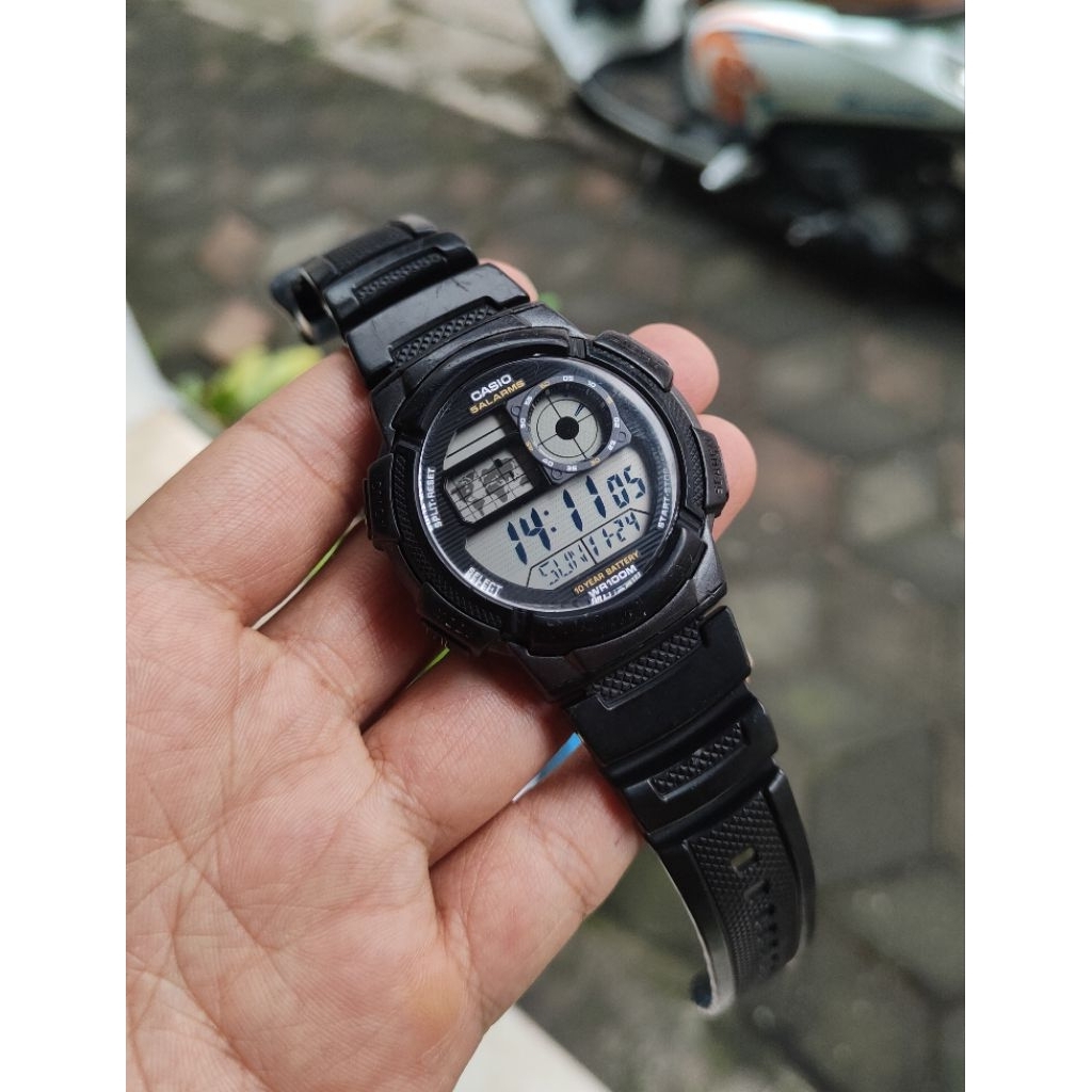jam tangan original Casio second bekas