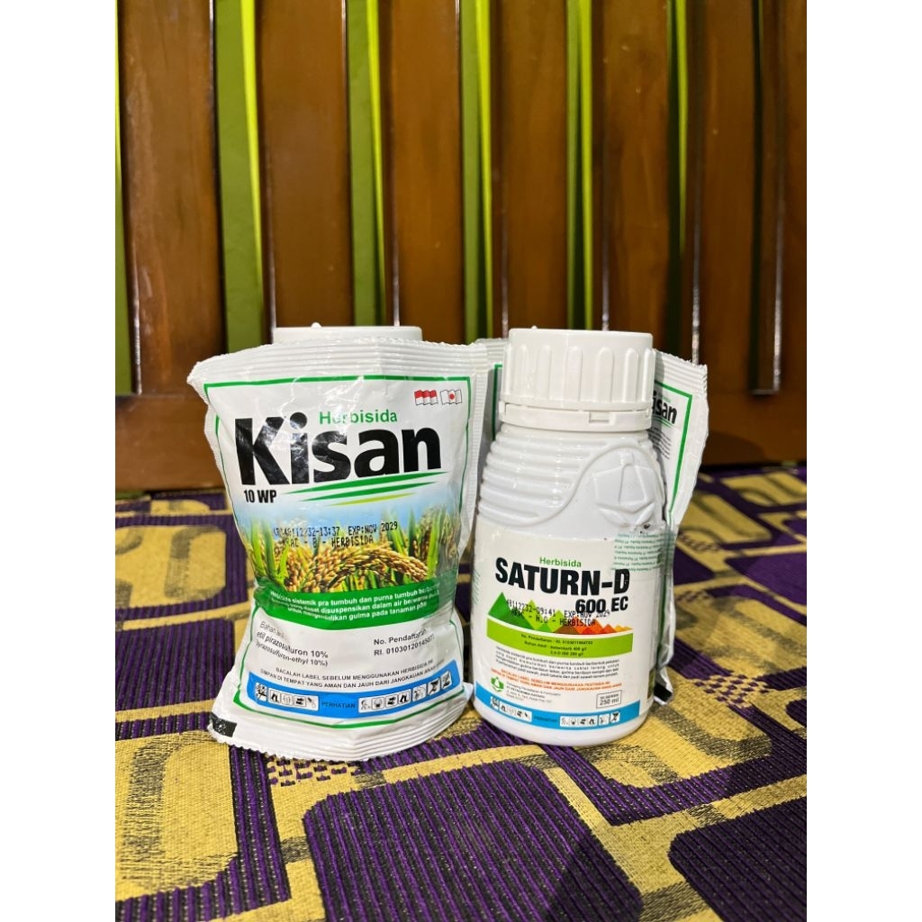 Herbisida Selektif Padi Saturn D 600 EC (250ml + 25gr)
