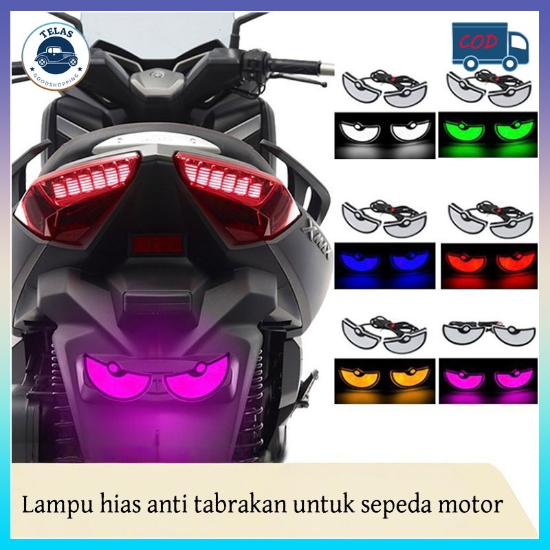 Lampu Motor Anti Tabrakan Lampu Mata Lampu Hias Motor Penerangan Ambient Sepeda Motor