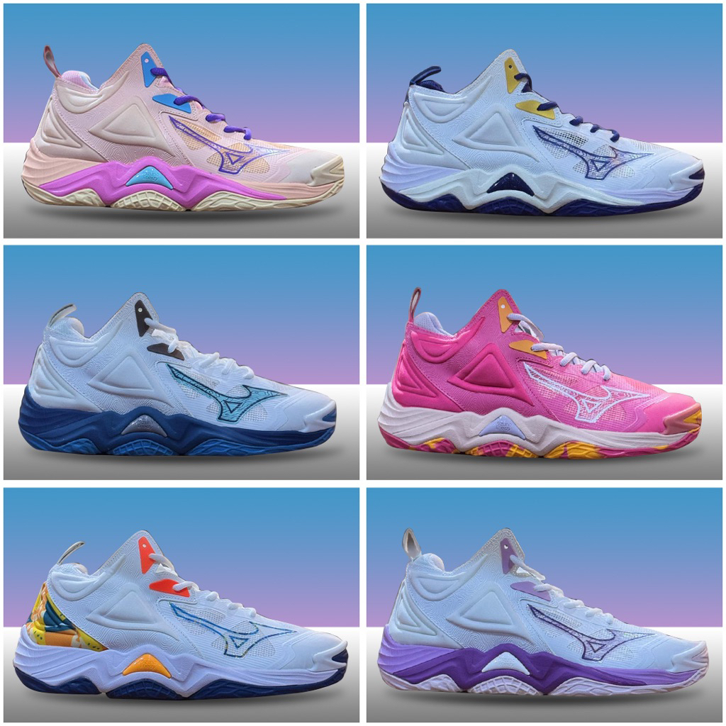 mizuno momentum 3 MID women size 37-41 grade original sepatu olahraga voli murah COD bonus kaos kaki
