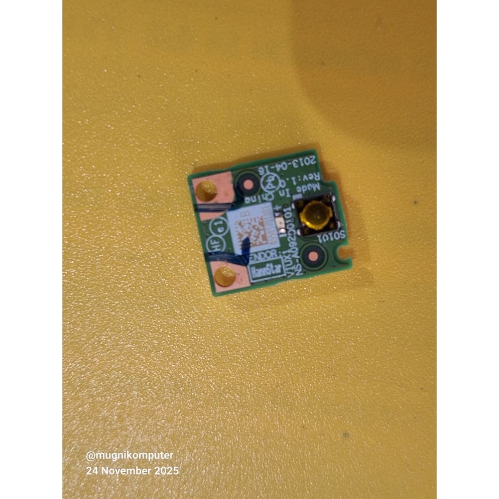 Tombol power modul power  thinkpad X250 x260 x270 SECOND NORMAL