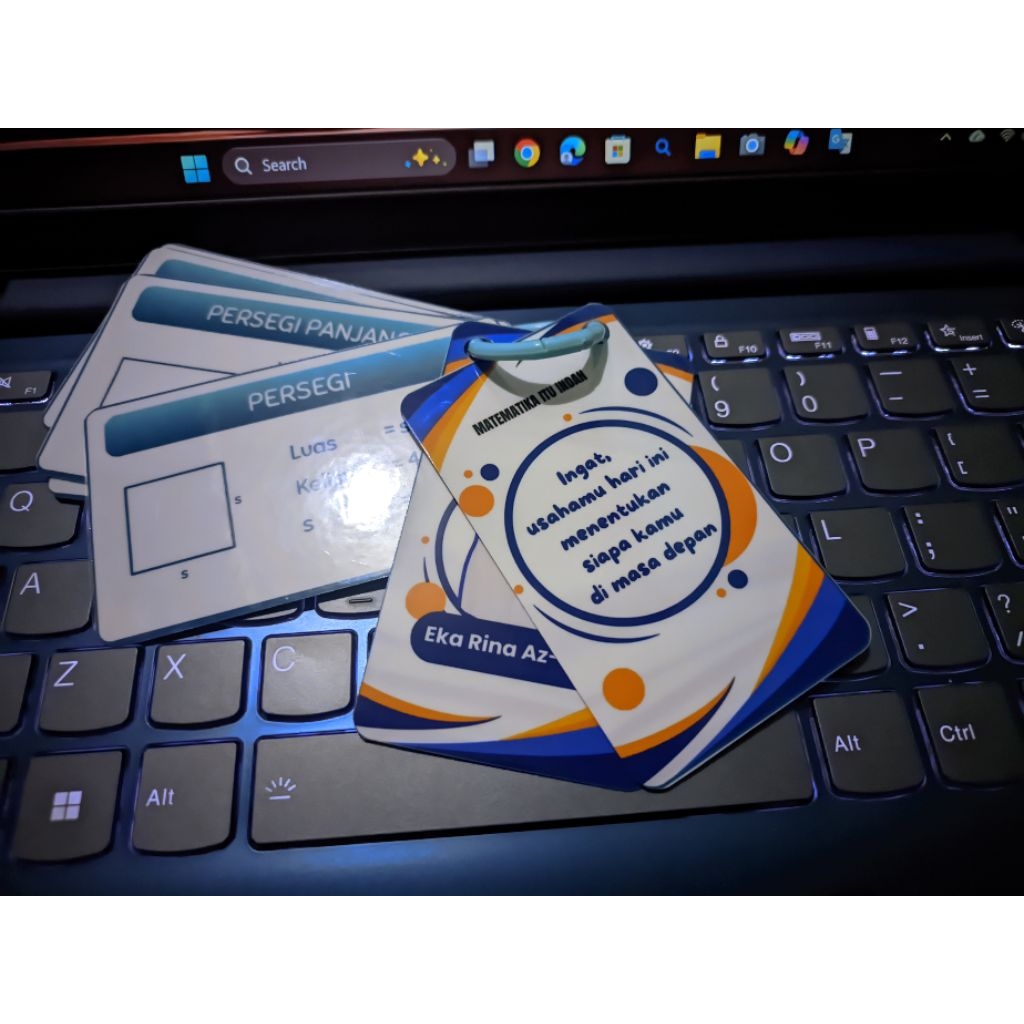 flashcard rumus bangun datar