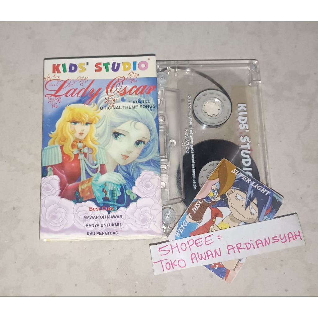 kaset pita lady oscar (Langka/Rare)