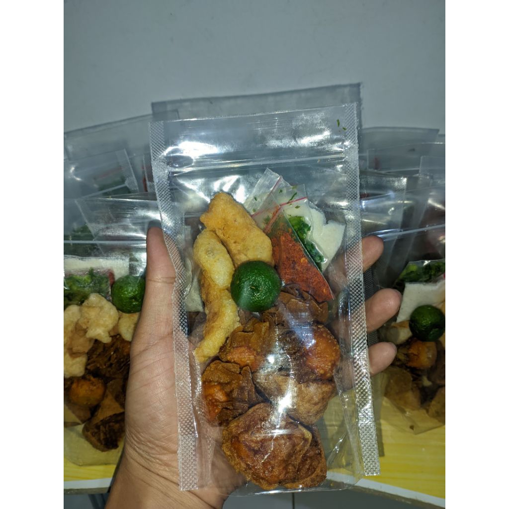 Cuanki Instan Mantap pedas Gurih/siomay tahu cuanki lidah/Cuanki asgar