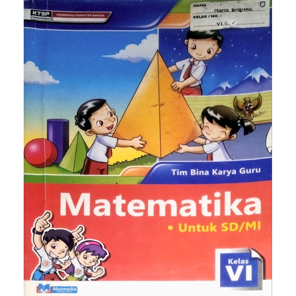 MATEMATIKA ( SD KELAS 6 ) - KTSP