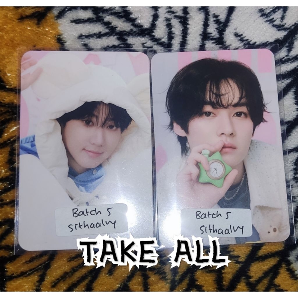 PC PHOTOCARD LEEKNOW & CHANGBIN STRAYKIDS SKZ POB BOXTAPE 5 OCLOCK OFFICIAL