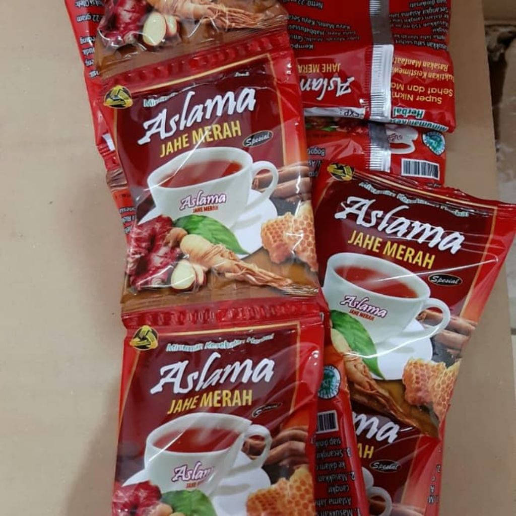 Jahe Merah ASlama 1 Renceng