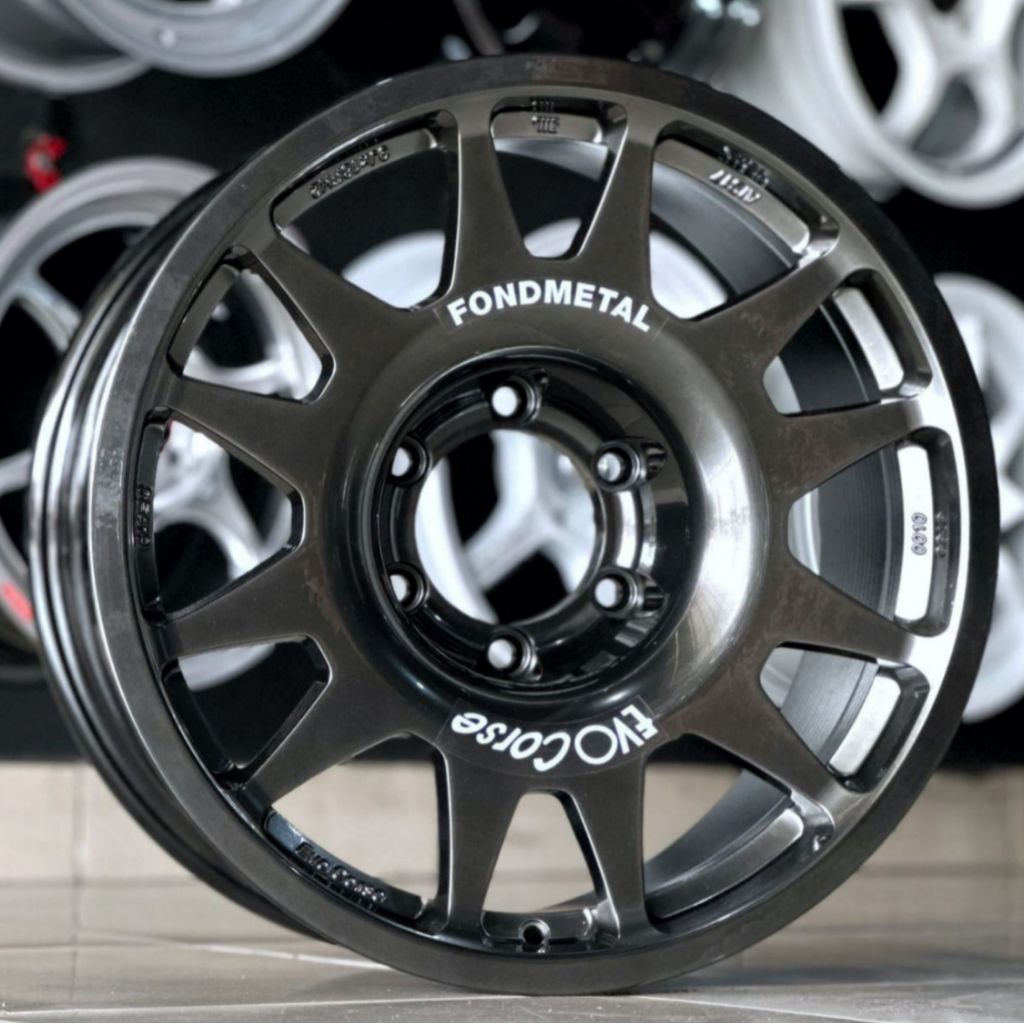 velg racing r18 evo corse rally offroad lebar 9 velg mobil ring 18 pajero Hilux velg racing r18 velg