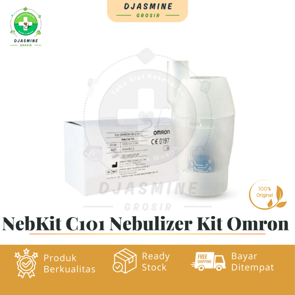 NebKit C101 Nebulizer Kit Omron Nebulizer C101/ Tempat Obat Nebulizer Omron NE C101