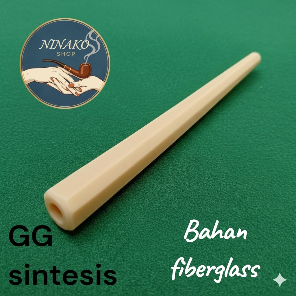 once pipa cangklong GG sintesis model segi 5 panjang klasik
