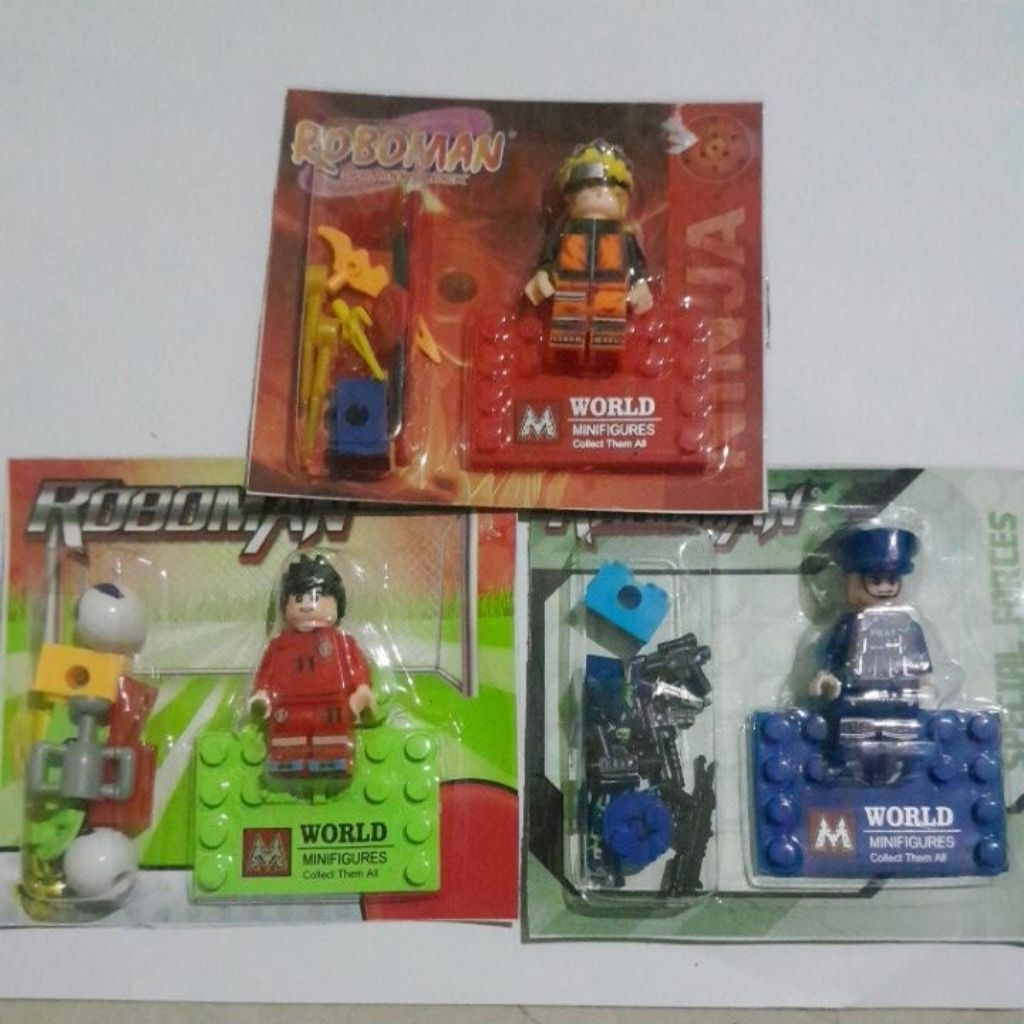 Lego karakter minifigures