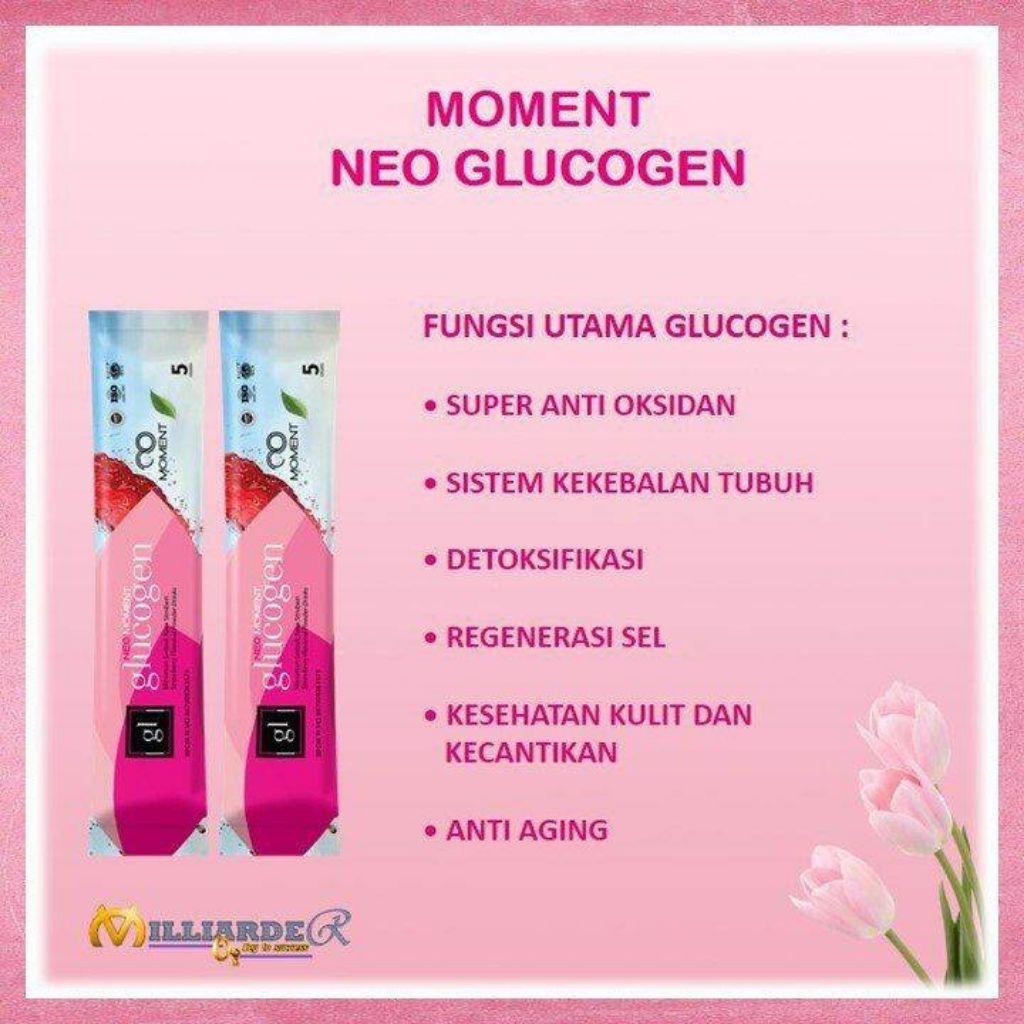 NEO GLUCOGEN MOMENT 1BOX SUPLEMEN PEMUTIH