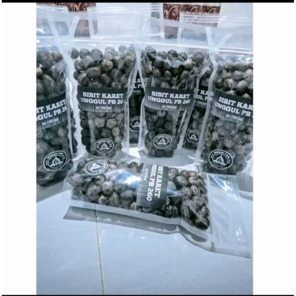 bibit karet super PB260..150 biji/pcs