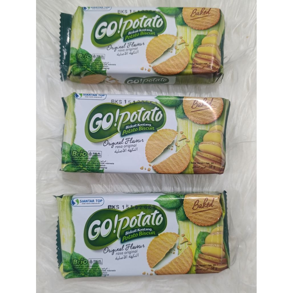 BRIO GO POTATO BISKUIT KENTANG 60gr