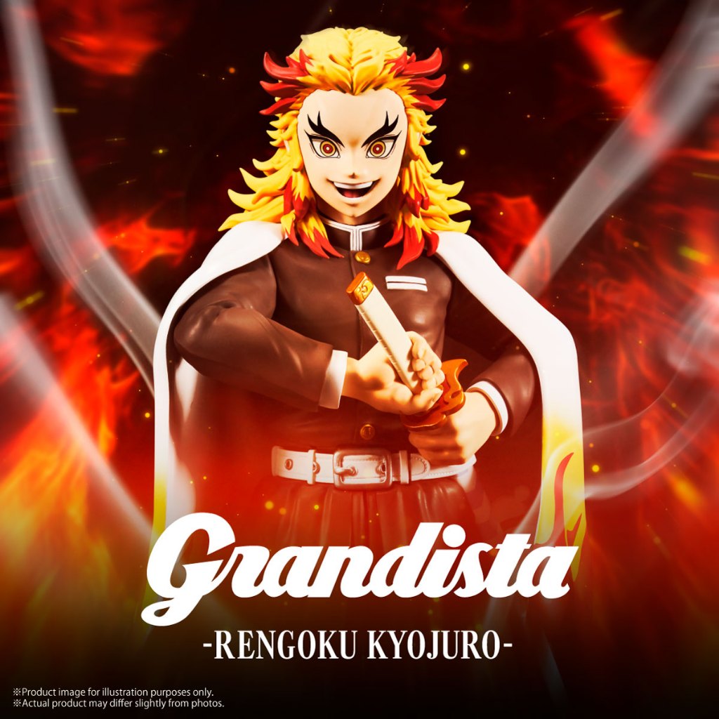 Grandista Rengoku - Kyojuro - Demon Slayer - Kimetsu No Yaiba - Action Figure Original