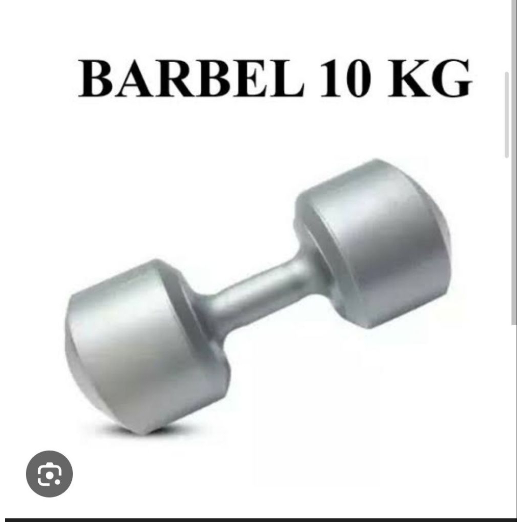 dumbbell dumbell barbell barbel 10 kg plastik