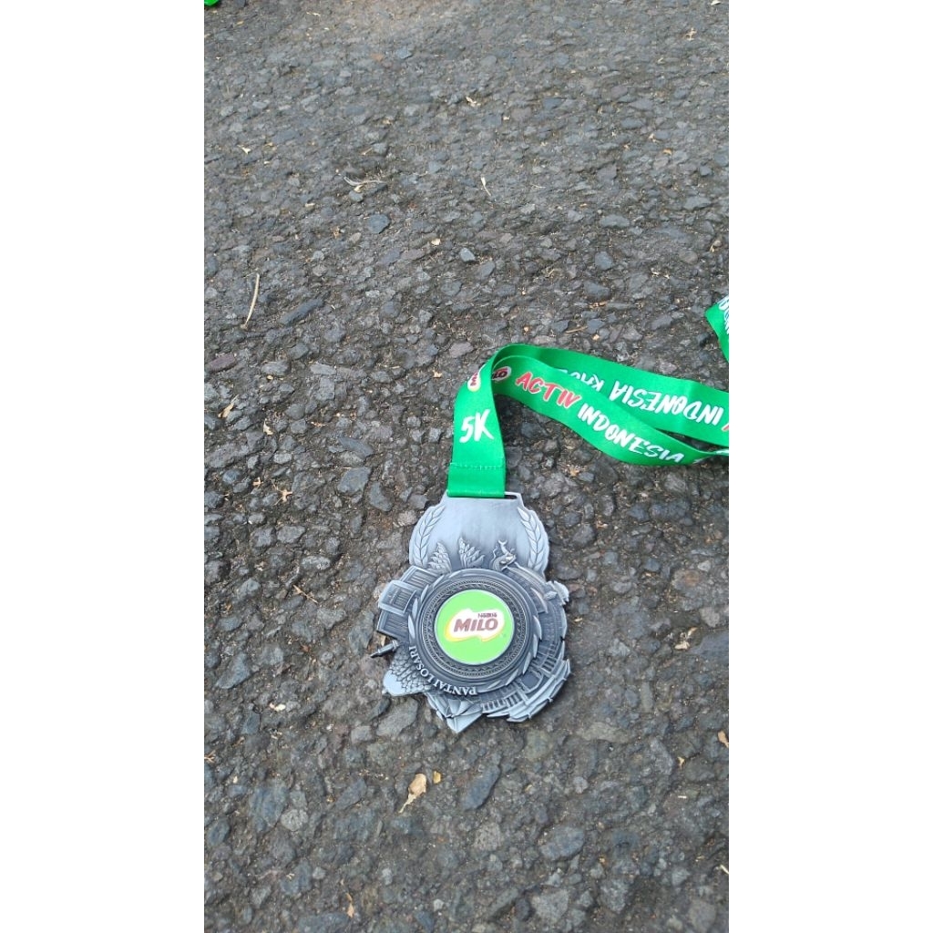 medali Milo 5k 2025