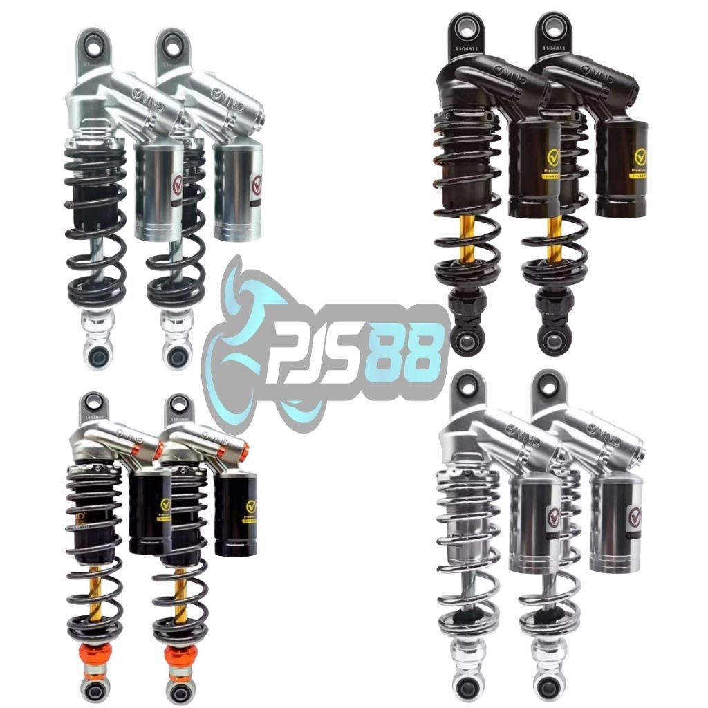 Shockbreaker Vnd Ak 111 320mm 340mm / Shock Belakang Vnd 320mm 340mm Rx king Tiger Verza W175 Honda 