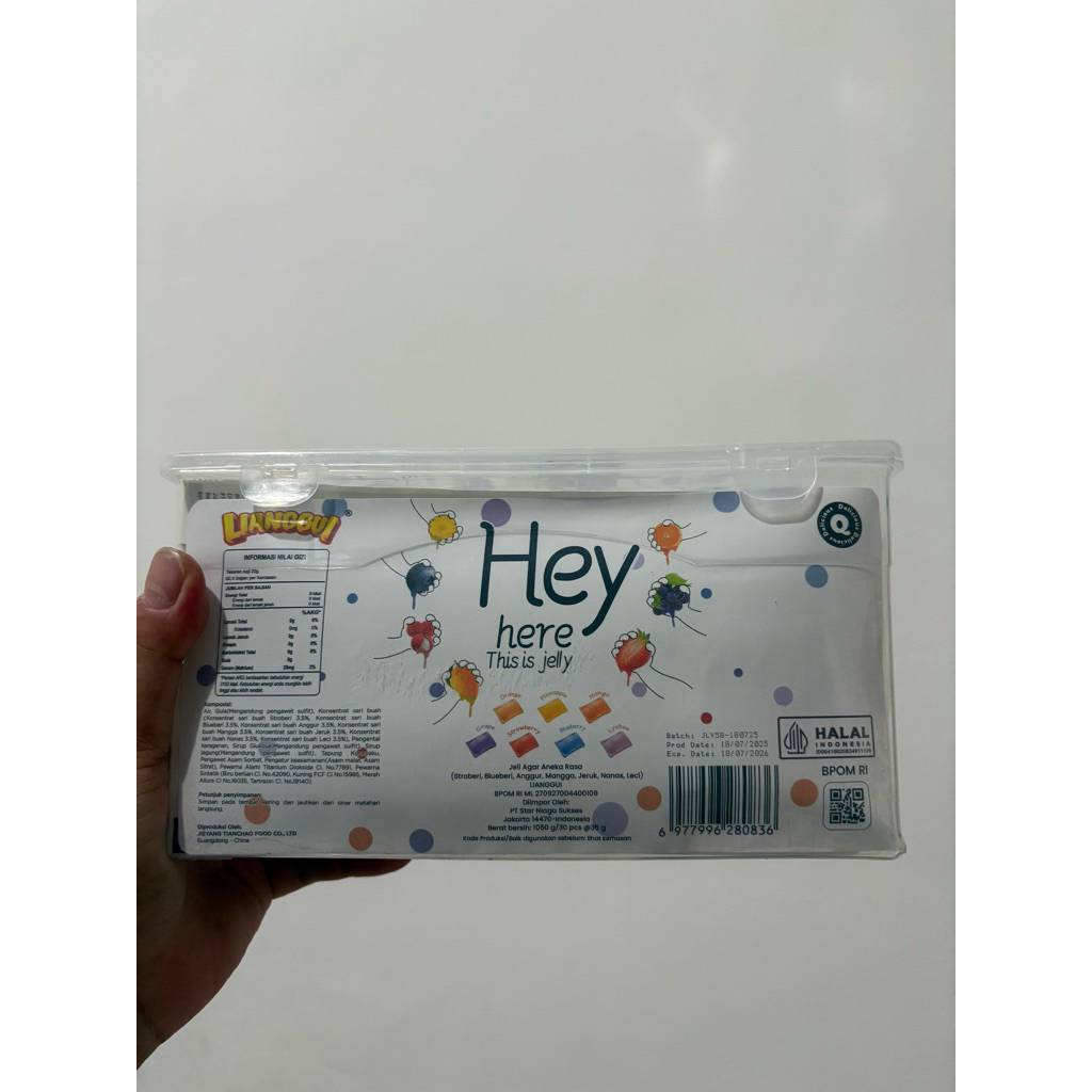 Lianggui Hey Jelly Assorted isi 30pcs