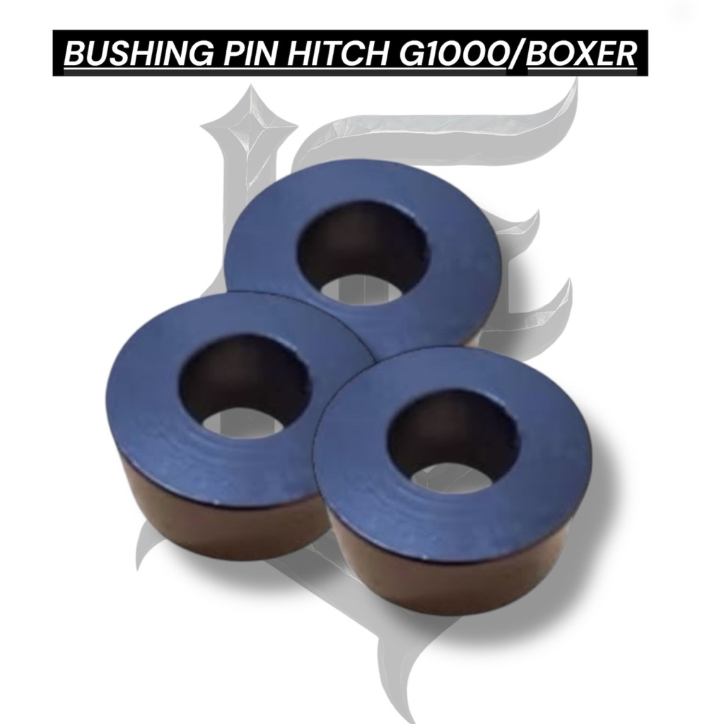Bushing Pin Hitch Traktor QUICK G1000 | BOXER | YANMAR YST | G3000 ZEVA Lubang 20, 22, 25, 27mm Bush