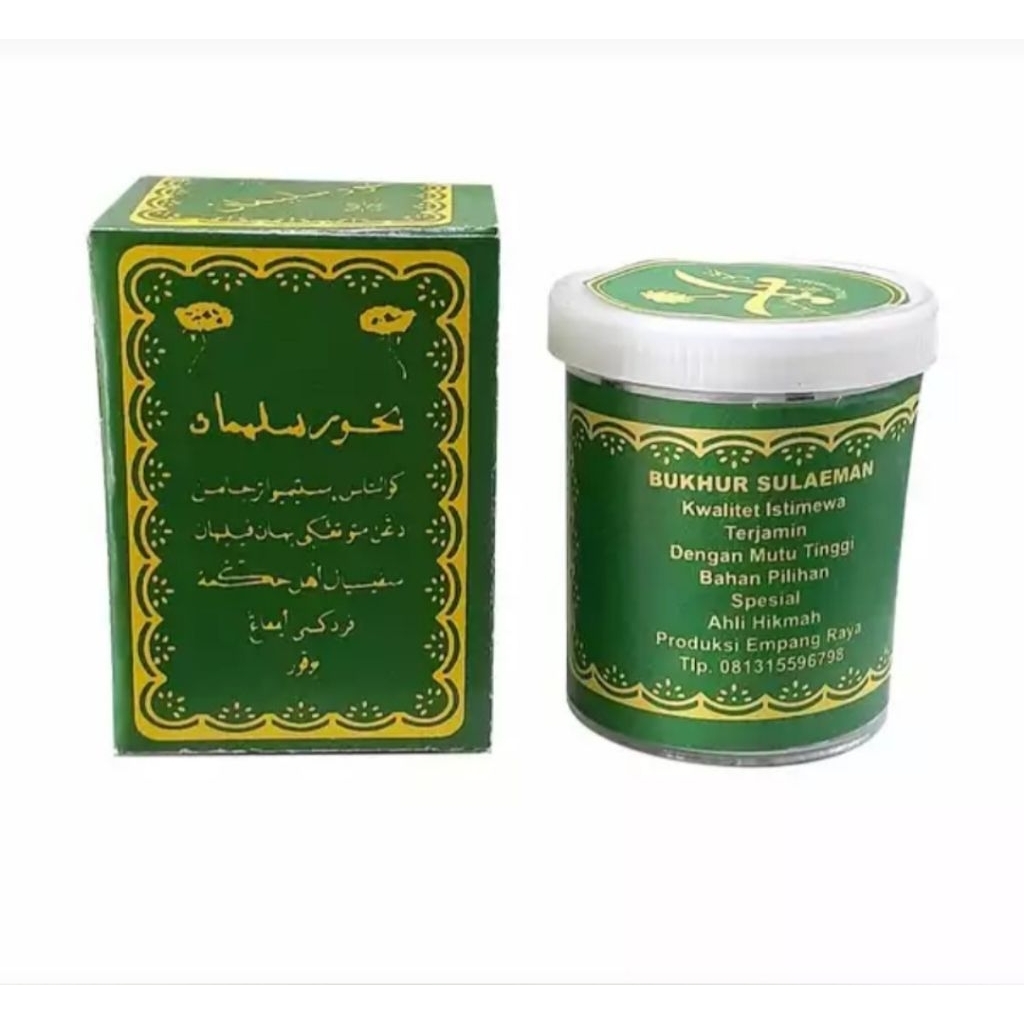 buhur sulaeman & magribi empang premium original 100%