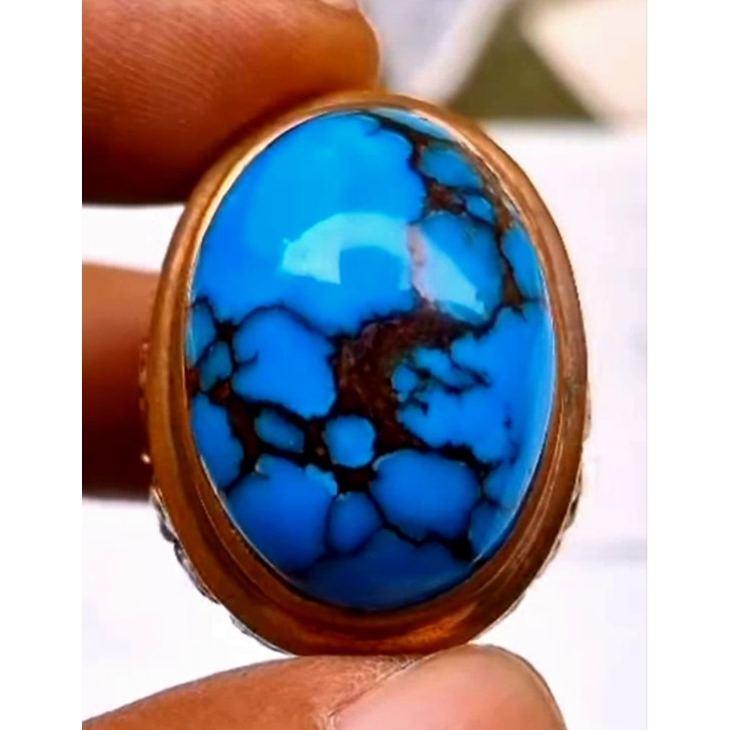 Pirus Persia Royal Blue ceplok kuro HQ size jumbo mumbul