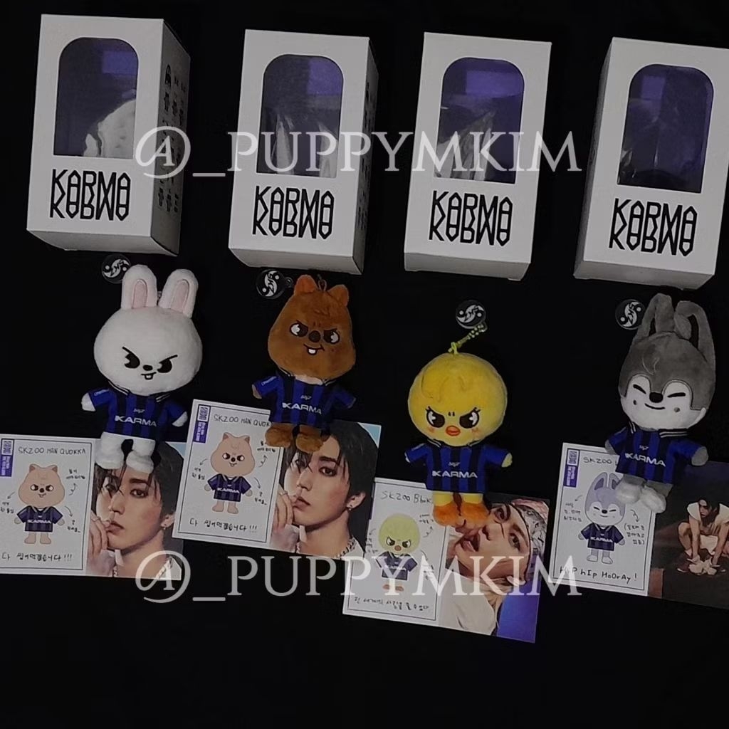 SKZOO KARMA WOLFCHAN LEEBIT HAN QUOKKA BBOKARI