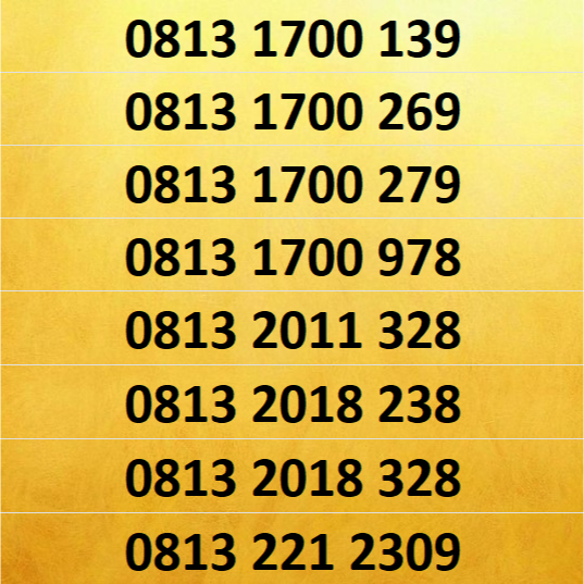 Nomor Cantik Simpati 11 Digit Murah Meriah Part 4