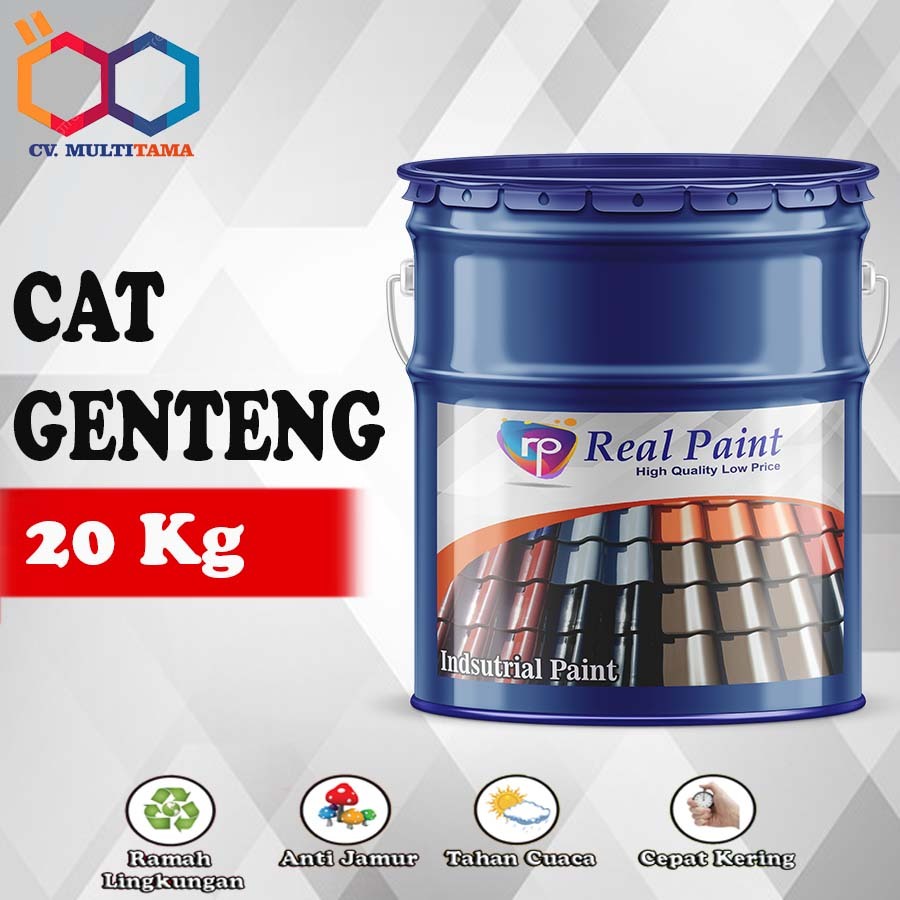 Cat Genteng SolventBase Coating Genteng Spandek Seng 20Kg