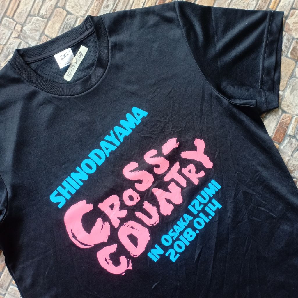 Kaos Jersey Mizuno branded original preloved, kaos olahraga pria