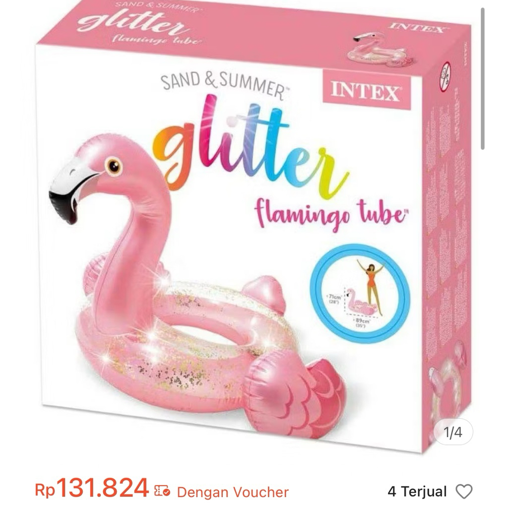 BAN pelampung INTEX Flamingo