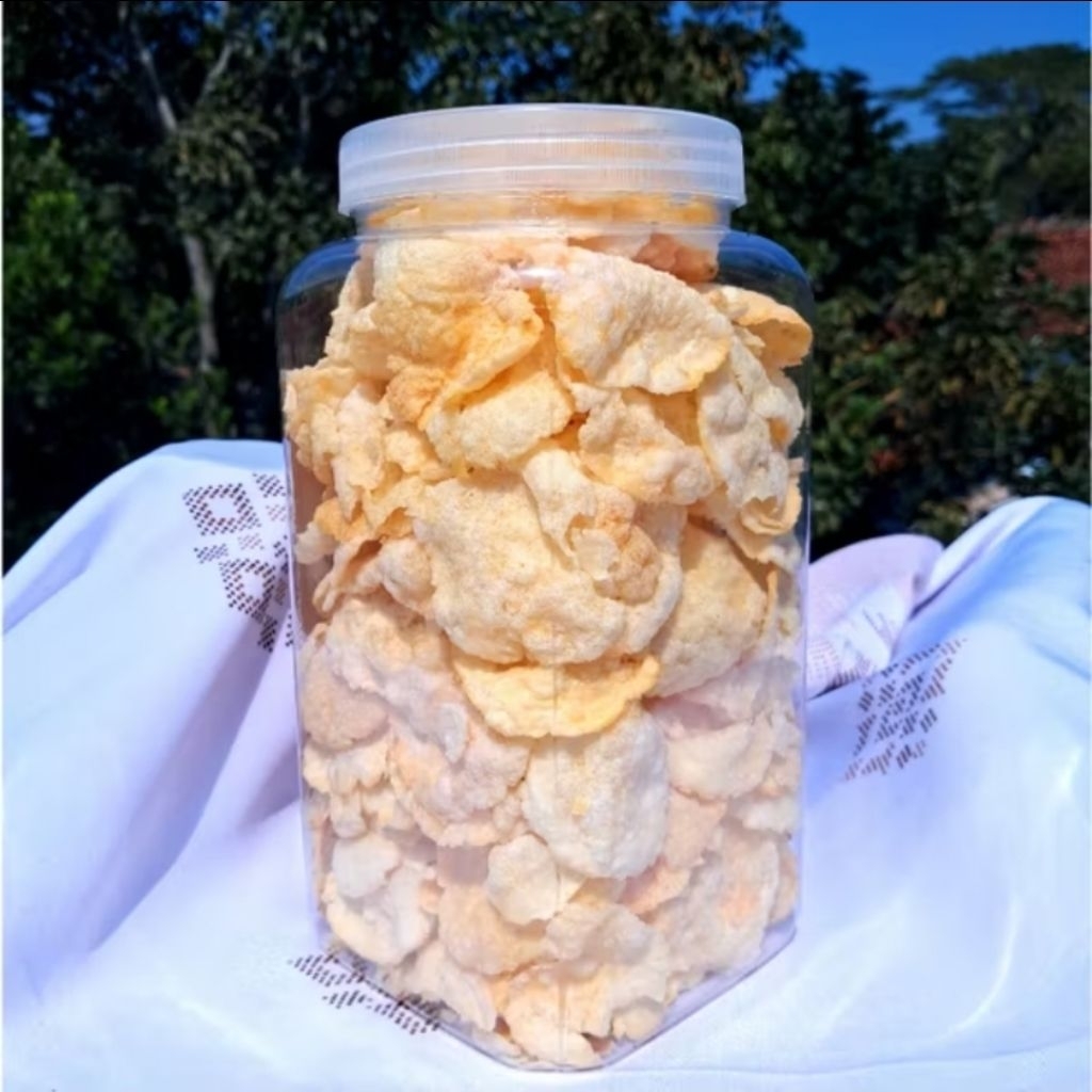 Emping melinjo matang 200 Liter