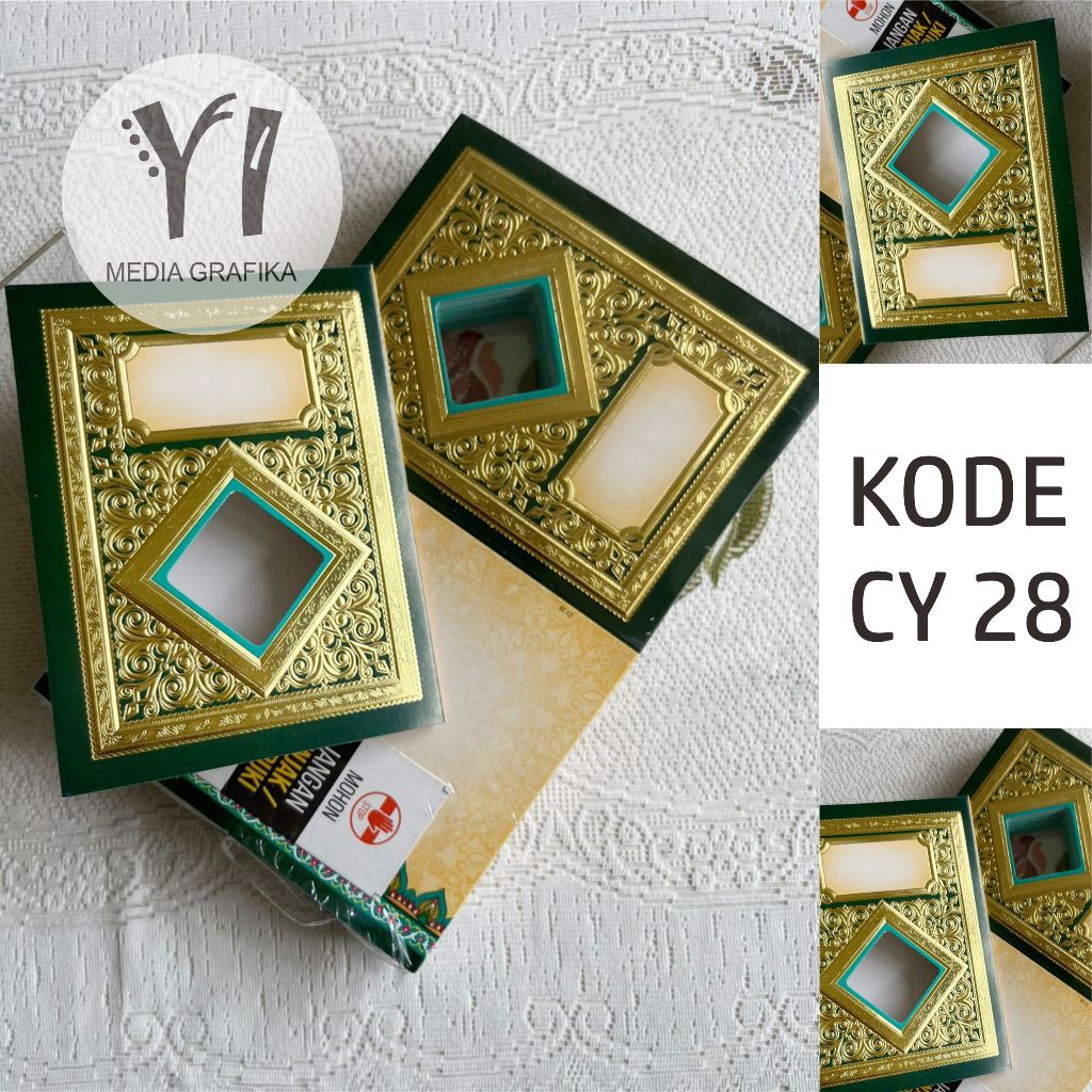 COVER YASIN CY 28, COVER BUKU YASIN CY 28, COVER CY 28