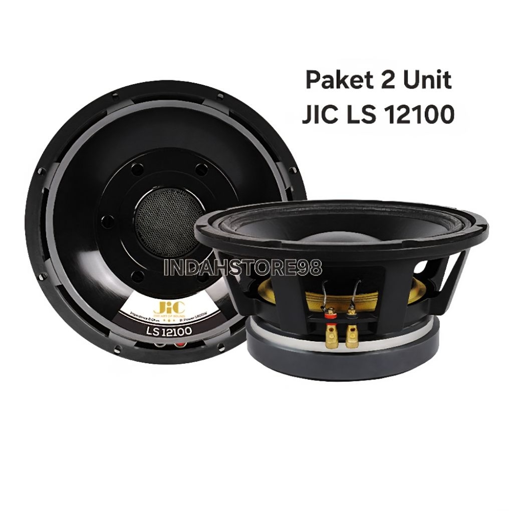Paket 2 Unit Speaker 12 inch JIC LS 12100 SUBWOOFER Original Sub Balap Miniatur