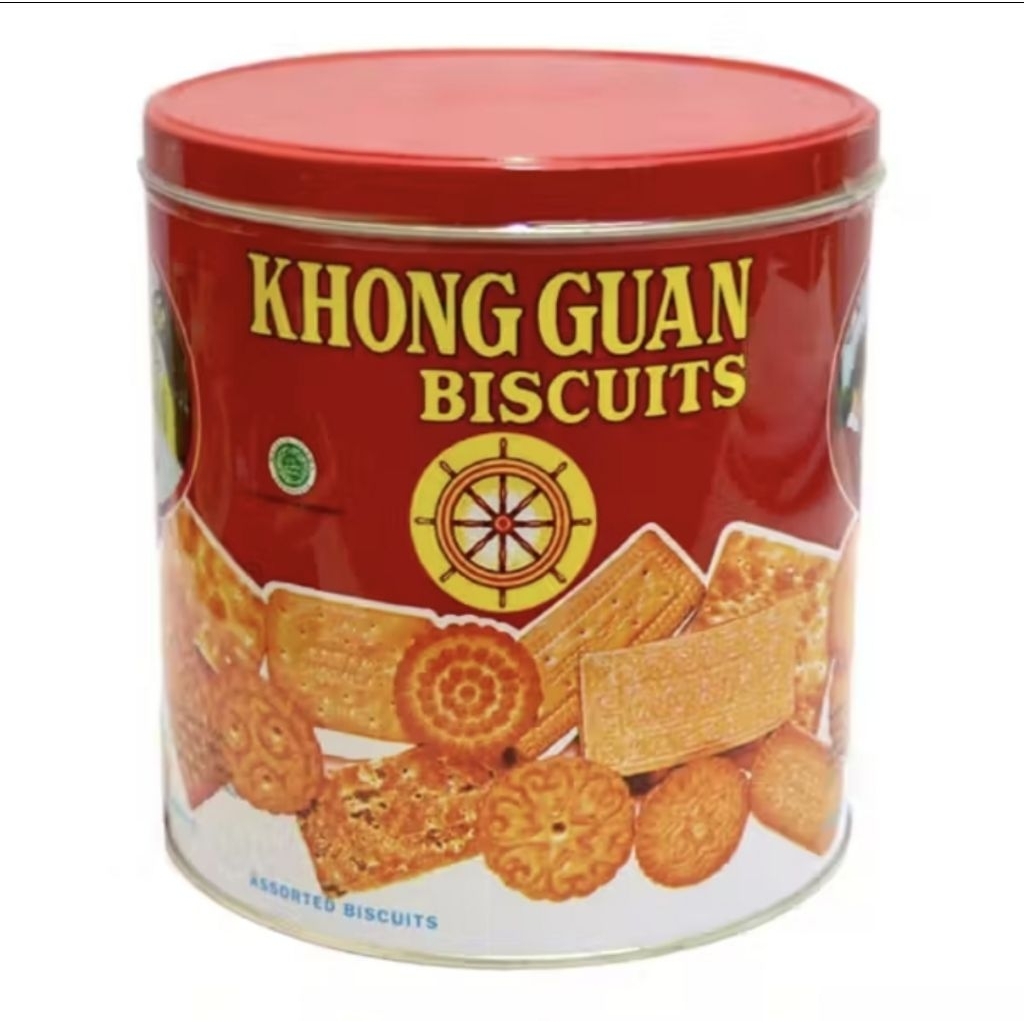 KHONG GUAN KALENG BULAT 650gr