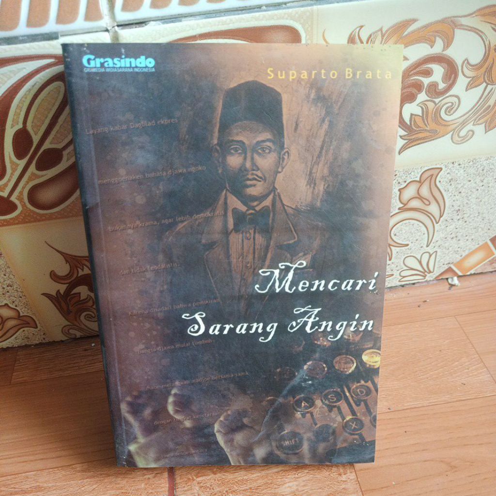 buku MENCARI SARANG ANGIN - SUPARNO BRATA