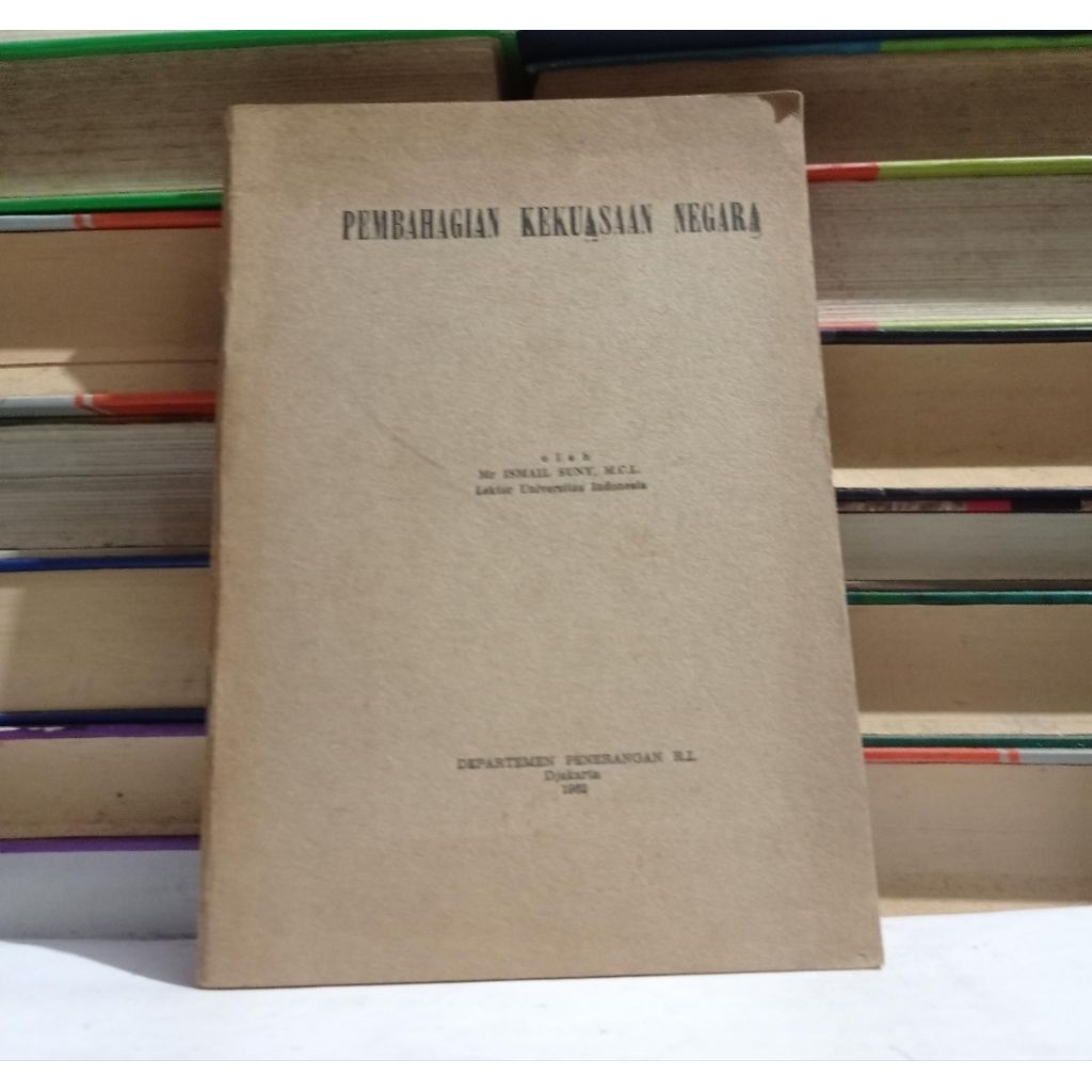 PEMBANGIAN KEKUASAAN NEGARA - MR. ISMAIL SUNY