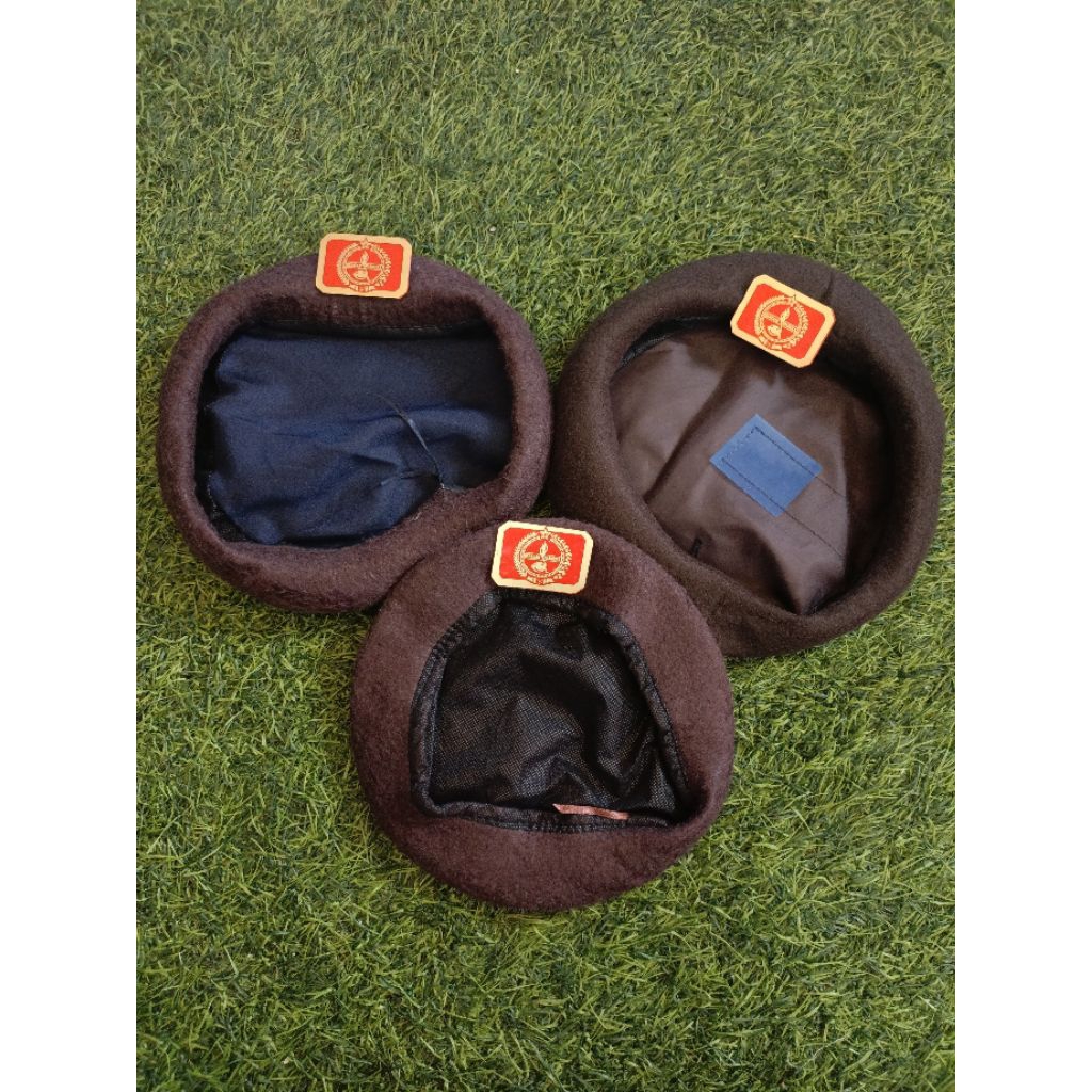 TOPI BARET PRAMUKA LAKEN+ PIN