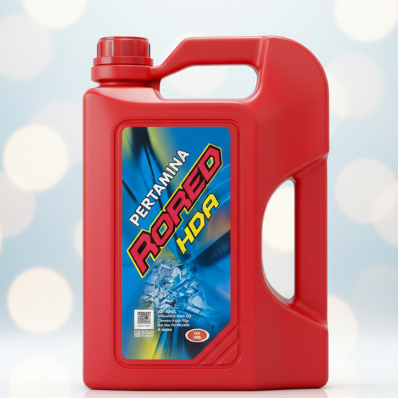 RORED HDA 140 SAE 4Liter GALON PERTAMINA RORED HDA 140 4Ltr OLI GARDAN MOBIL