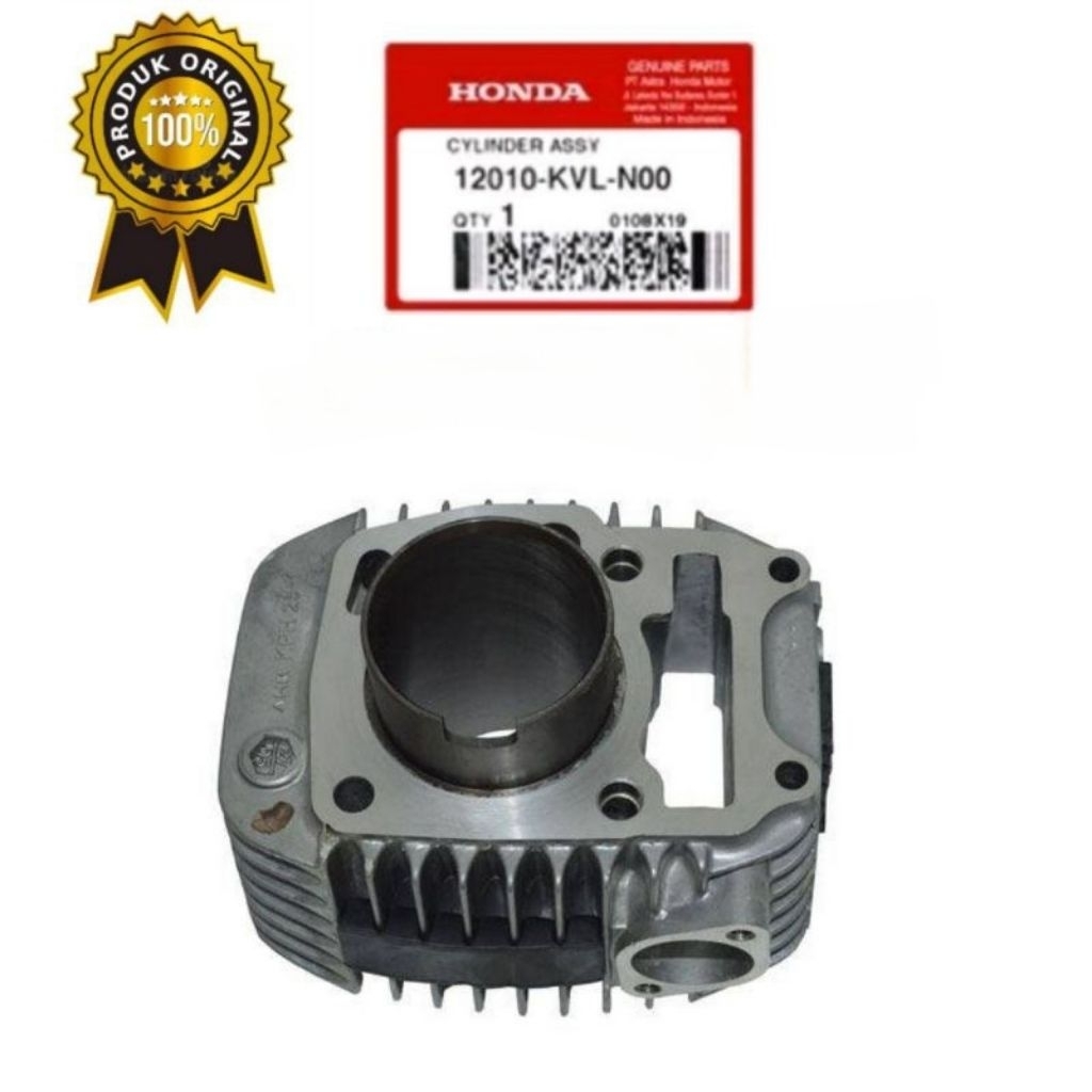 12010KVLN00 cylinde blok seher supra125 kharisma original ahm