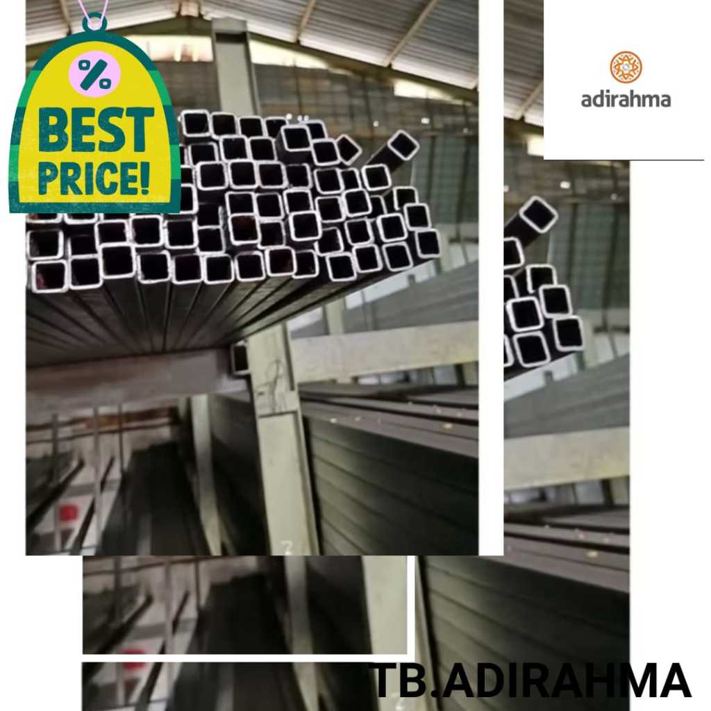 HOLLOW BESI 20 X 20 X 2 MM