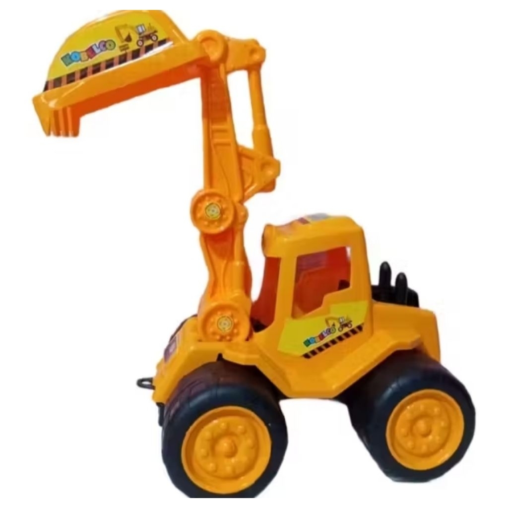 Excavator Mainan Anak Ukuran Besar – Alat Berat Jumbo Plastik Tebal