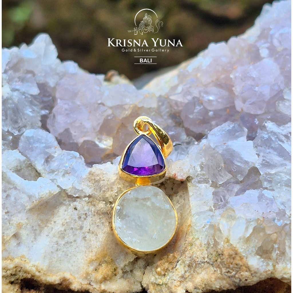 Natural Libyan Desert Glass Pendant