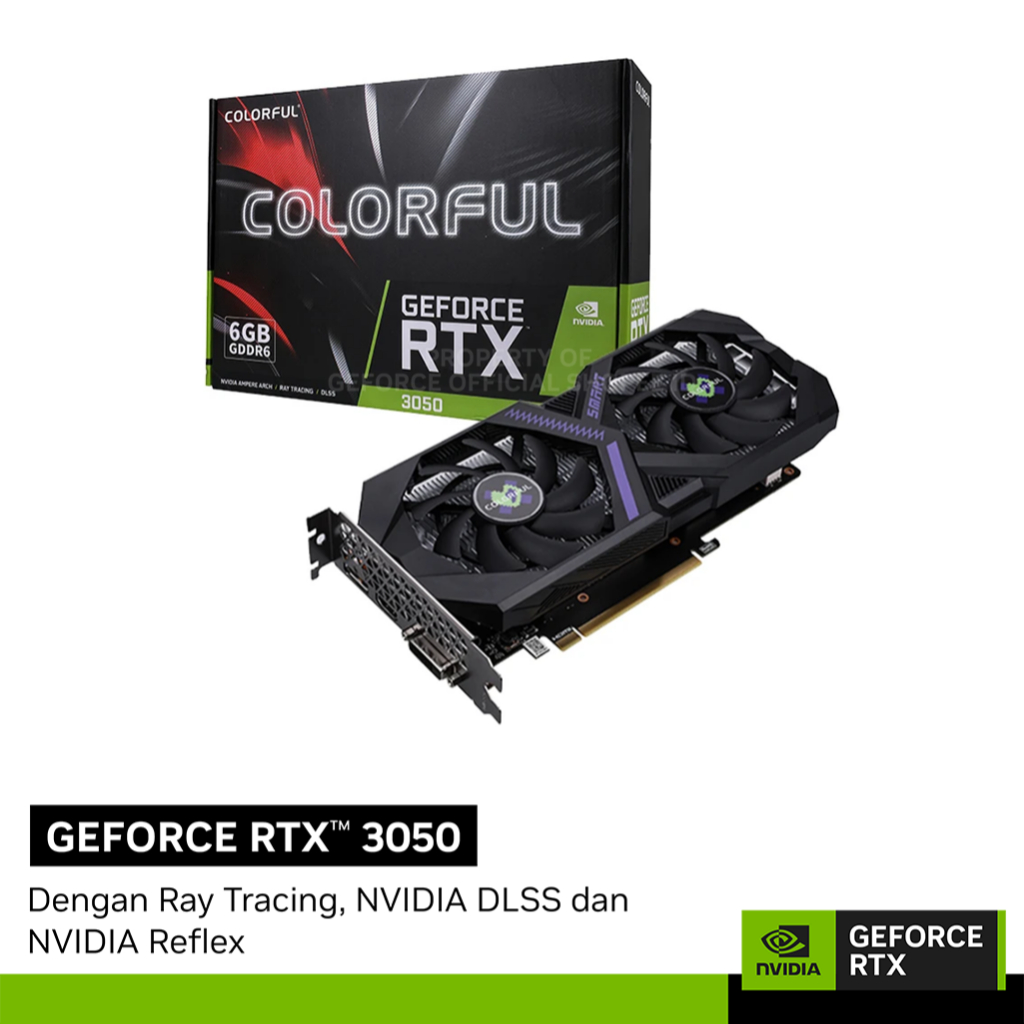 COLORFUL GeForce RTX 3050 | 6GB GDDR6