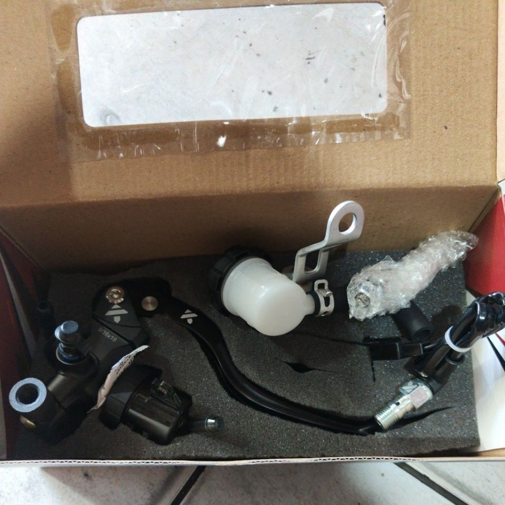 master rem Evo ANB2S ORI set kanan only ktc kytaco transformer ke KYTA logo K plus swith ORI +breket