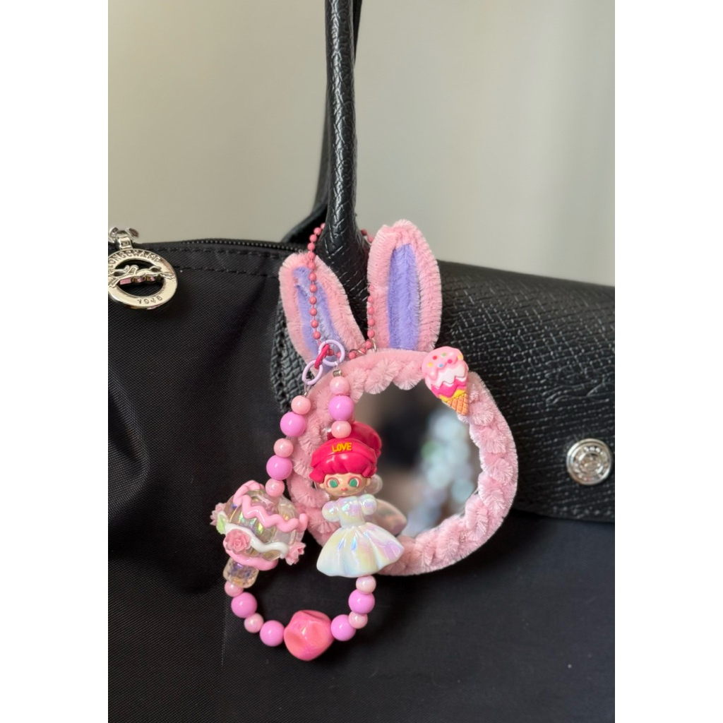 Mirror bag charm