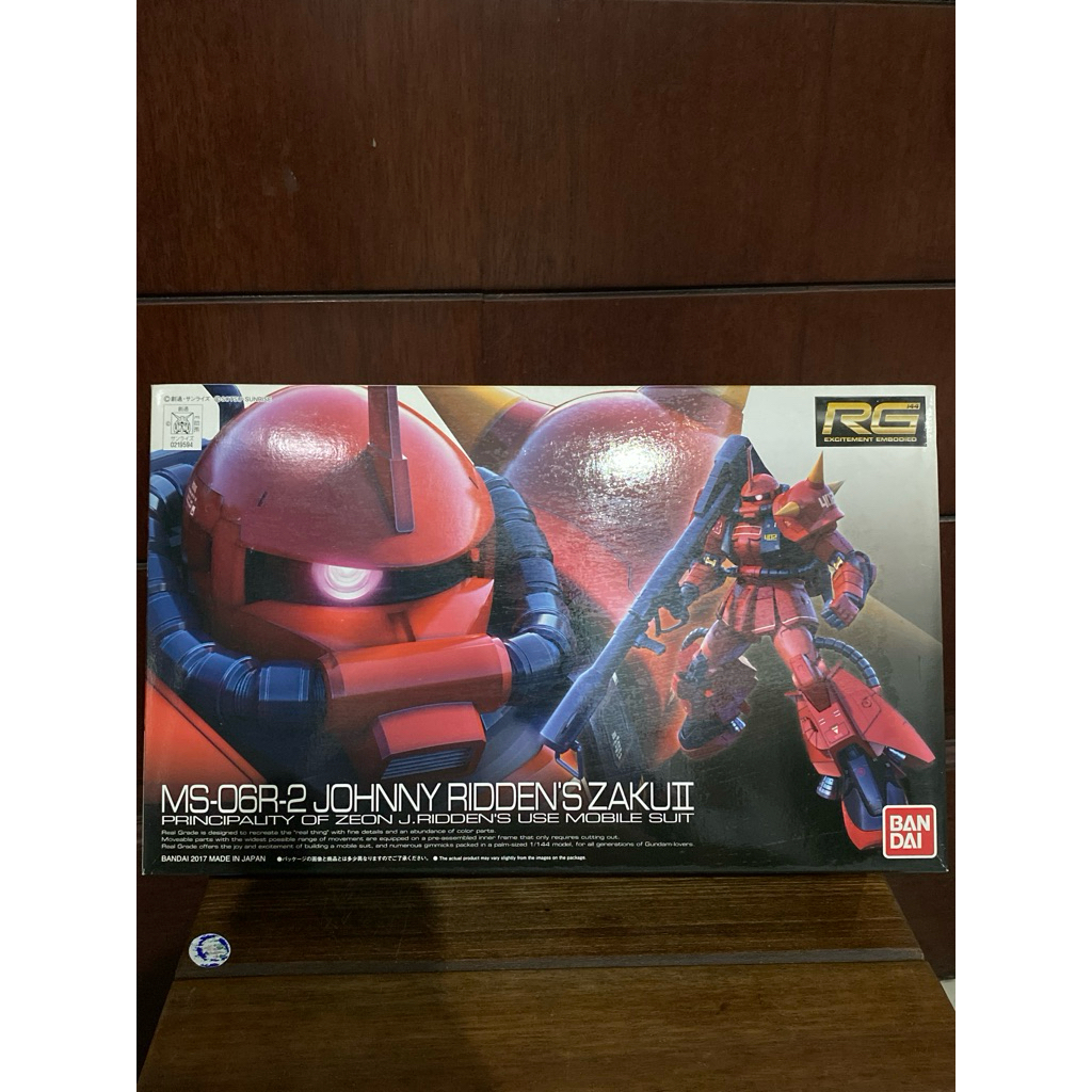 MS-06R-2 JOHNNY RIDDEN’S ZAKU II GUNDAM RG