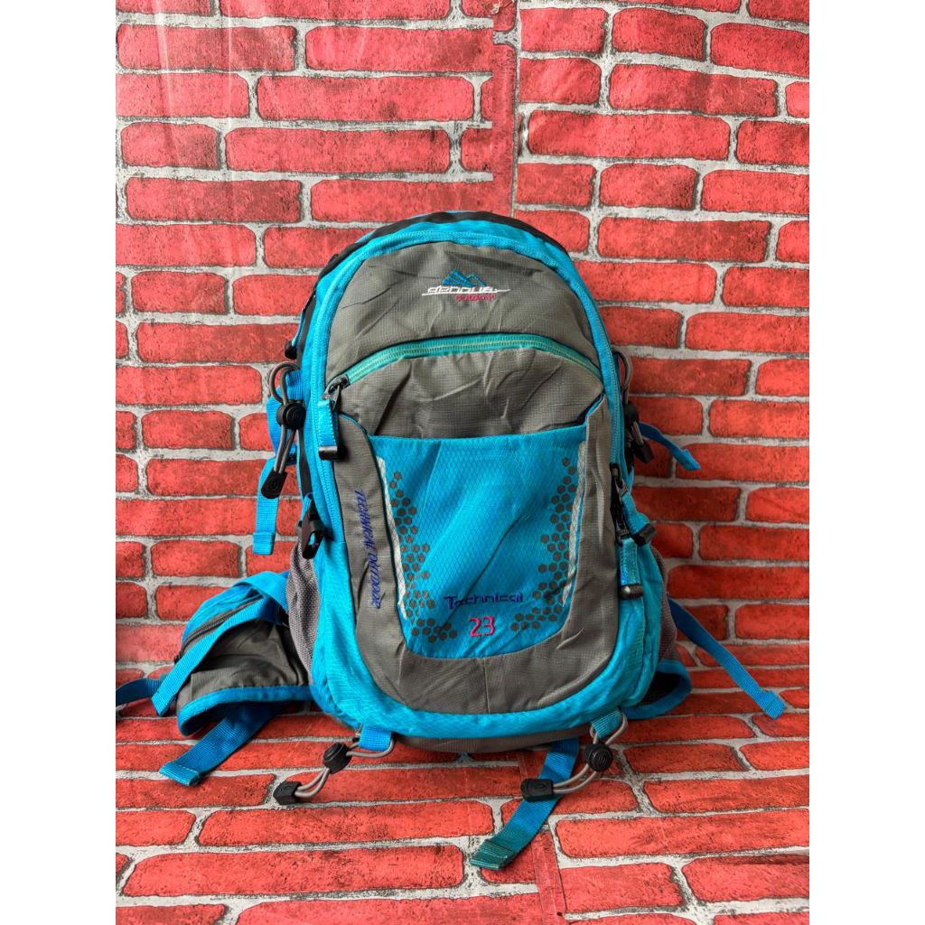tas ransel outdoor genova pria wanita ransel camping hiking mini 23 liter biru
