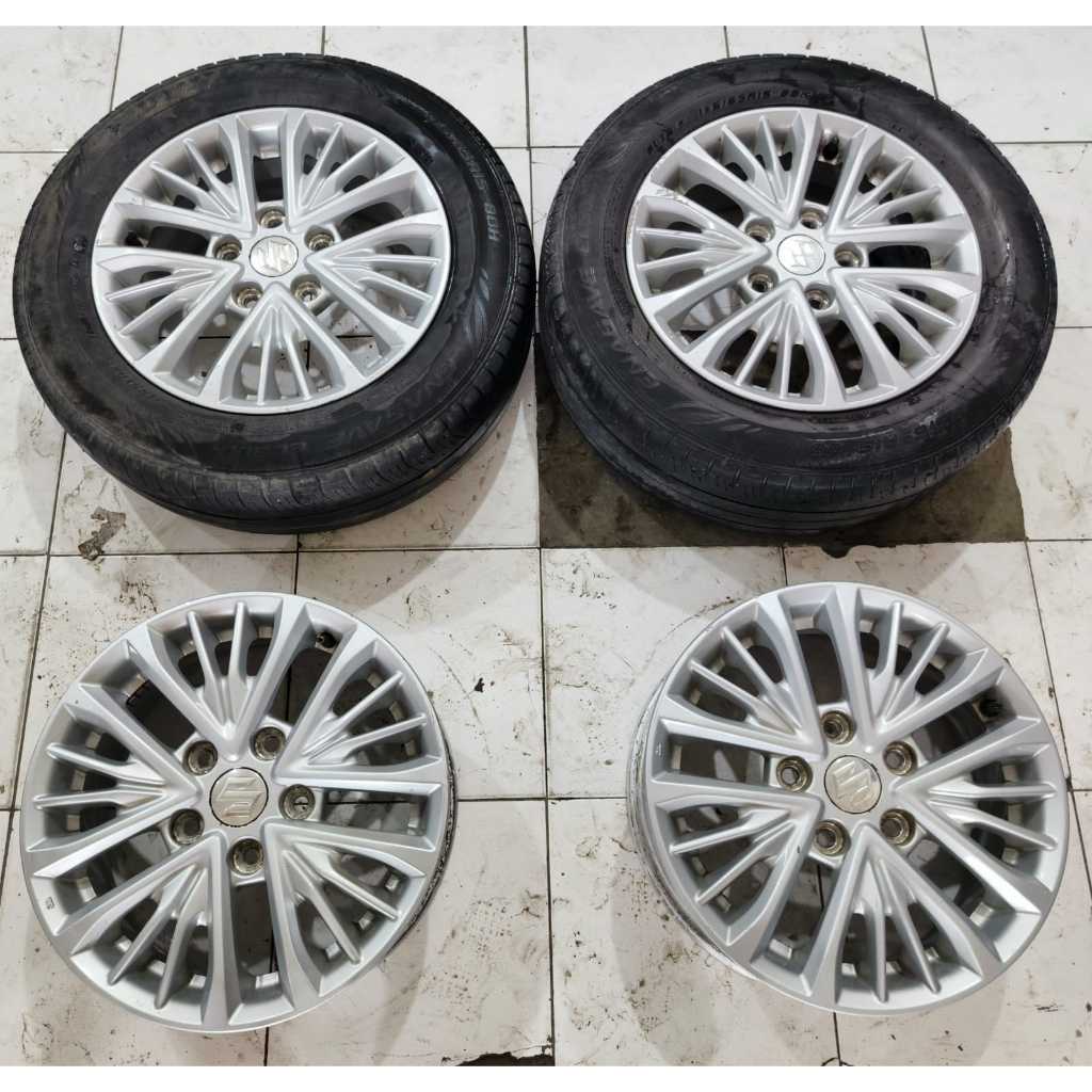 VELG MOBIL BEKAS STANDAR ERTIGA RING 15 LOBANG 5X114,3